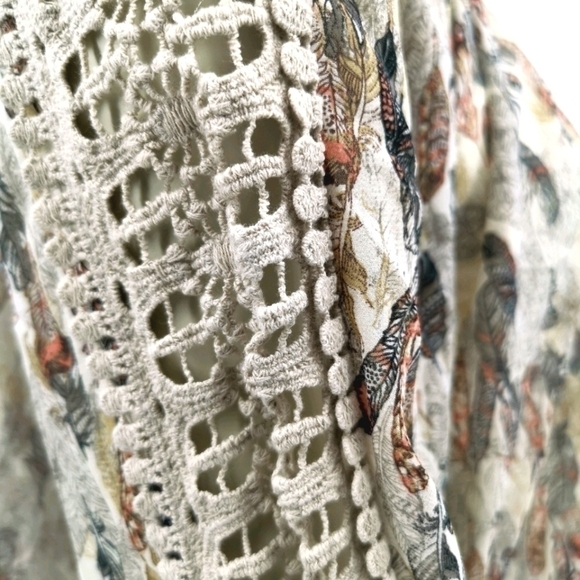 American Rag Women's S Long Sleeve Boho Blouse - Picture 8 of 12